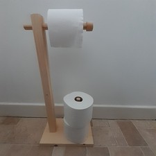 FREE STANDING WOODEN TOILET