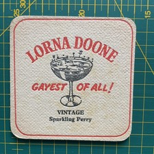 Lorna Doone Cider Beer Mat - Cat no 2 - 1956