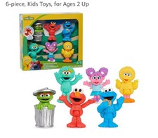 Sesame Street Neighborhood Friends figures Brand New & Sealed Inc Bert & Ernie
