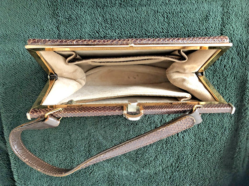 Genuine vintage elegant brown - vintage,