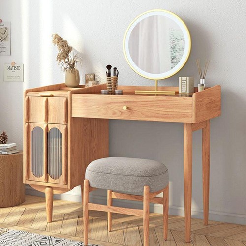 Ebony solid oak - solid, dressing