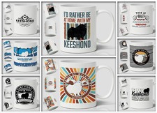 Keeshond Mug Dog Owner