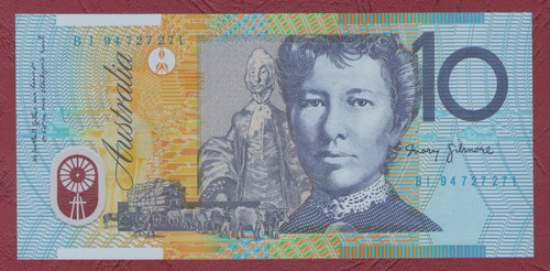 Australian banknote ten - australian, $10