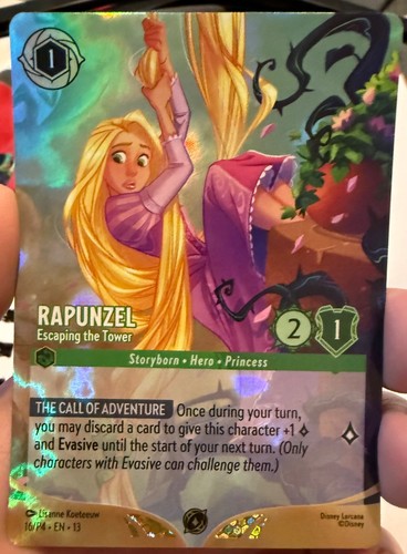 Disney lorcana rapunzel - disney,