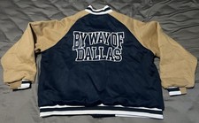By Way Of Dallas X Dallas Cowboys Varsity Jacket Size 2XL Mens