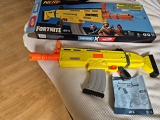 Nerf Fortnite AR-L Scar Gun Tested And Working - Battery Operated Toy Soft Dart