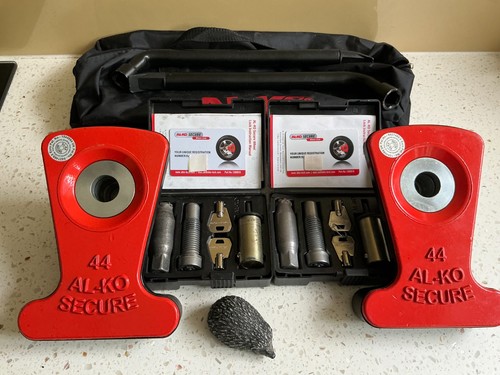 Two alko wheel lock kits - wheel,