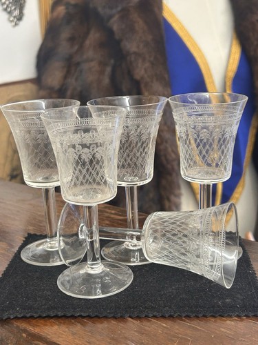 Antique set five pall - set, mall
