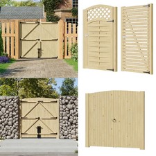 Wooden Driveway Gates Heavy Duty Pressure Treated Garden Pedestrian Gates 6ft
