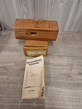 Lion Tool Co 1/2 " Woodscrew Set Wood Thread Cutting Tool Boxed  Needs Tap ?