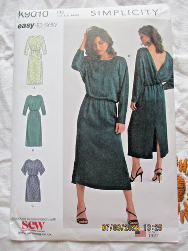 Simplicity sewing pattern - simplicity,
