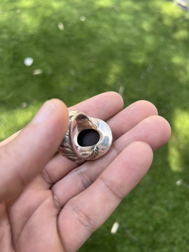 Engraved men ring sterling - engraved,