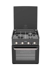 SPINFLO TRIPLEX CARAVAN COOKER 3 BURNER HOB OVEN GRILL WITH LID GAS SHUT OFF