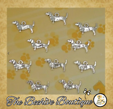 ❤ Dachshunds (DOUBLE SIDED) ❤ Pack of 10 ❤ CRAFTING/JEWELLERY MAKING ❤