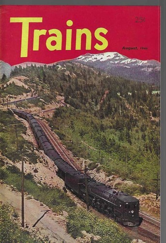 Trains magazine 1946 - a., sandy