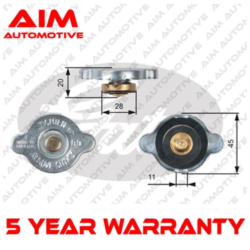 Radiator cap aim fits - radiator,
