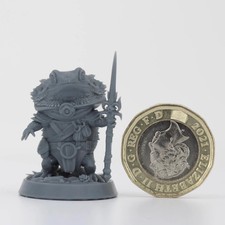 Bearded Dragon Lizard Warrior