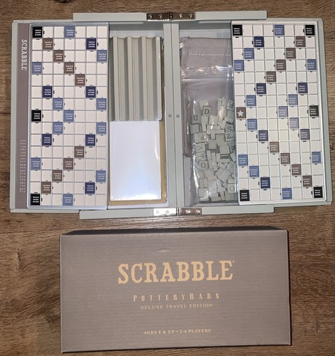 Pottery barn scrabble deluxe - pottery,