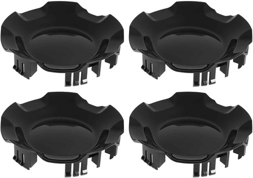 Black wheel hub - black,
