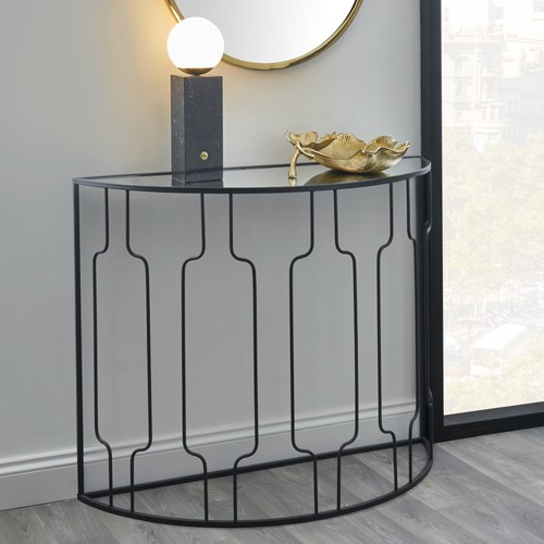 Half moon console - half,