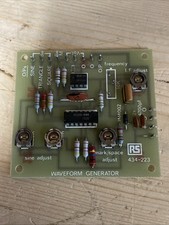 Waveform Generator Circuit Board Ic RS Radio Spares 434-233 - F72