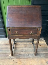 Vintage Oak Bureau Writing