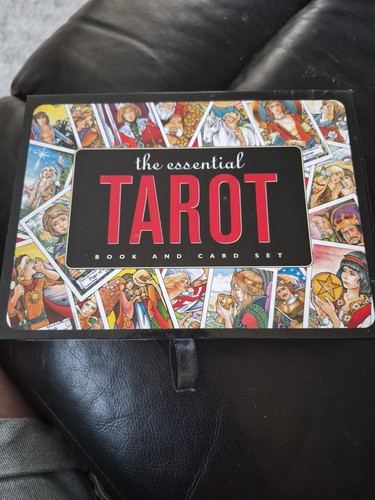 Tarot cards and book boxed - and,