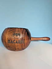 Bacardi Rum Wooden Ice Bucket