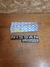 Genuine Original Nissan Urvan Rear Badge Emblem