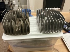 KAWASAKI S2 S2A 350 TRIPLE  2 USED OUTER CYLINDER HEADS