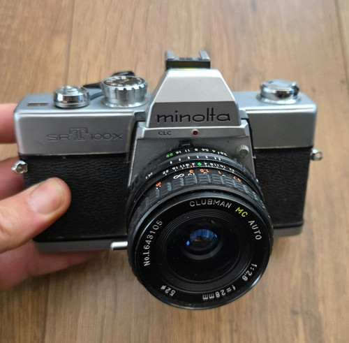 Vintage minolta 100x film - t,