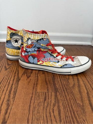 Superman converse chuck - superman, x