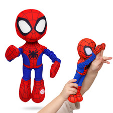 Marvel Spidey  Toys, Slingshot Plush Spider-Man, Slingshot Ghost, Slingshot Spin