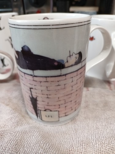 Wren bone china mug lowry - china, of