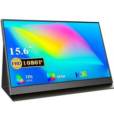 Portable Monitor 15.6'' 1920x1080 Laptop Monitor Computer External Screen USB C