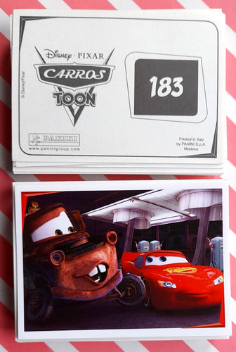 Panini disney pixar cars toon - disney,