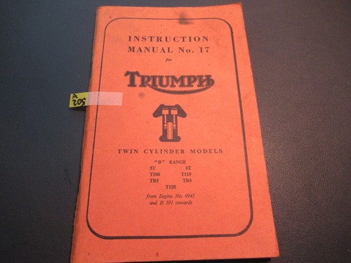 1962 triumph replacement parts - 1962,