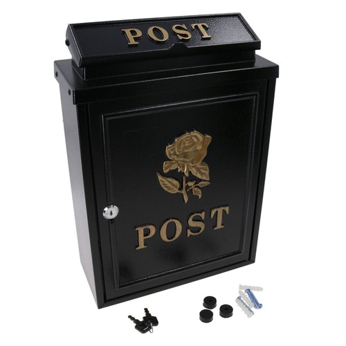 Gold rose letter post mail - gold,