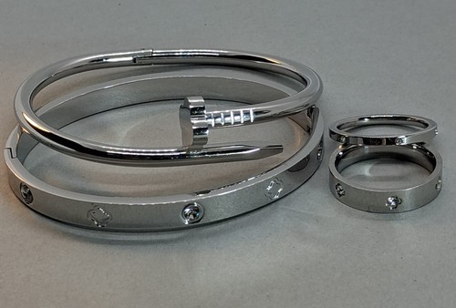 Silver stainless steel - silver,