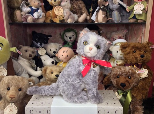 Steiff nicki christmas kitten - christmas,