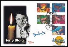 Terry waite cbe signed 1998 - 1998, gb