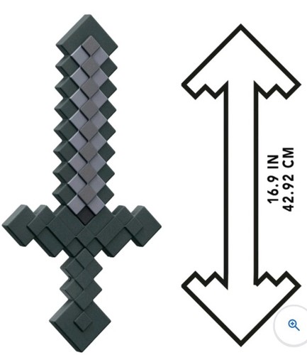 Minecraft plastic sword toy - sword,