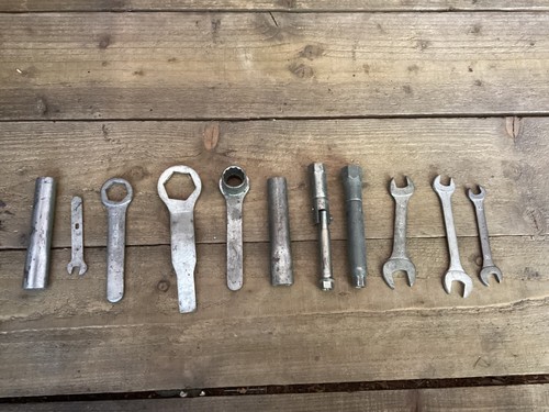 Vintage motorcycle toolkit - vintage,