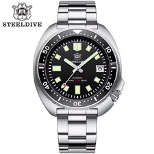 STEELDIVE SD1970 6105 WILLARD NH35A 200M DIVERS WATCH. BNIB.