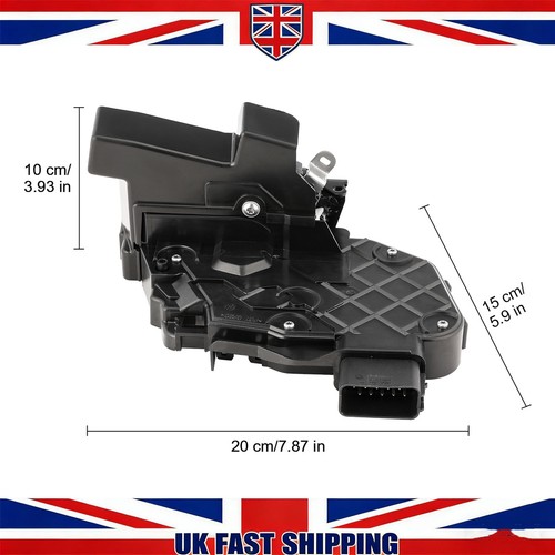 Door lock actuator - door, front