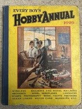 EVERY BOY'S HOBBY ANNUAL 1929