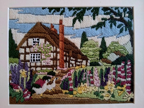 Vintage tapestry picture - tapestry,