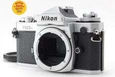 [Near MINT] Nikon FM3A Silver 35mm SLR Film Camera Body From JAPAN