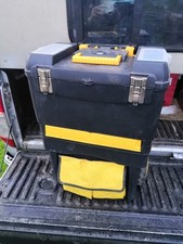 Extra large Tool Box On Wheels Rolling Heavy Duty Mobile Work Centre Storage Box