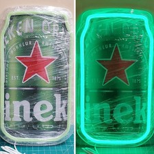 Heineken neon LED wall sign -